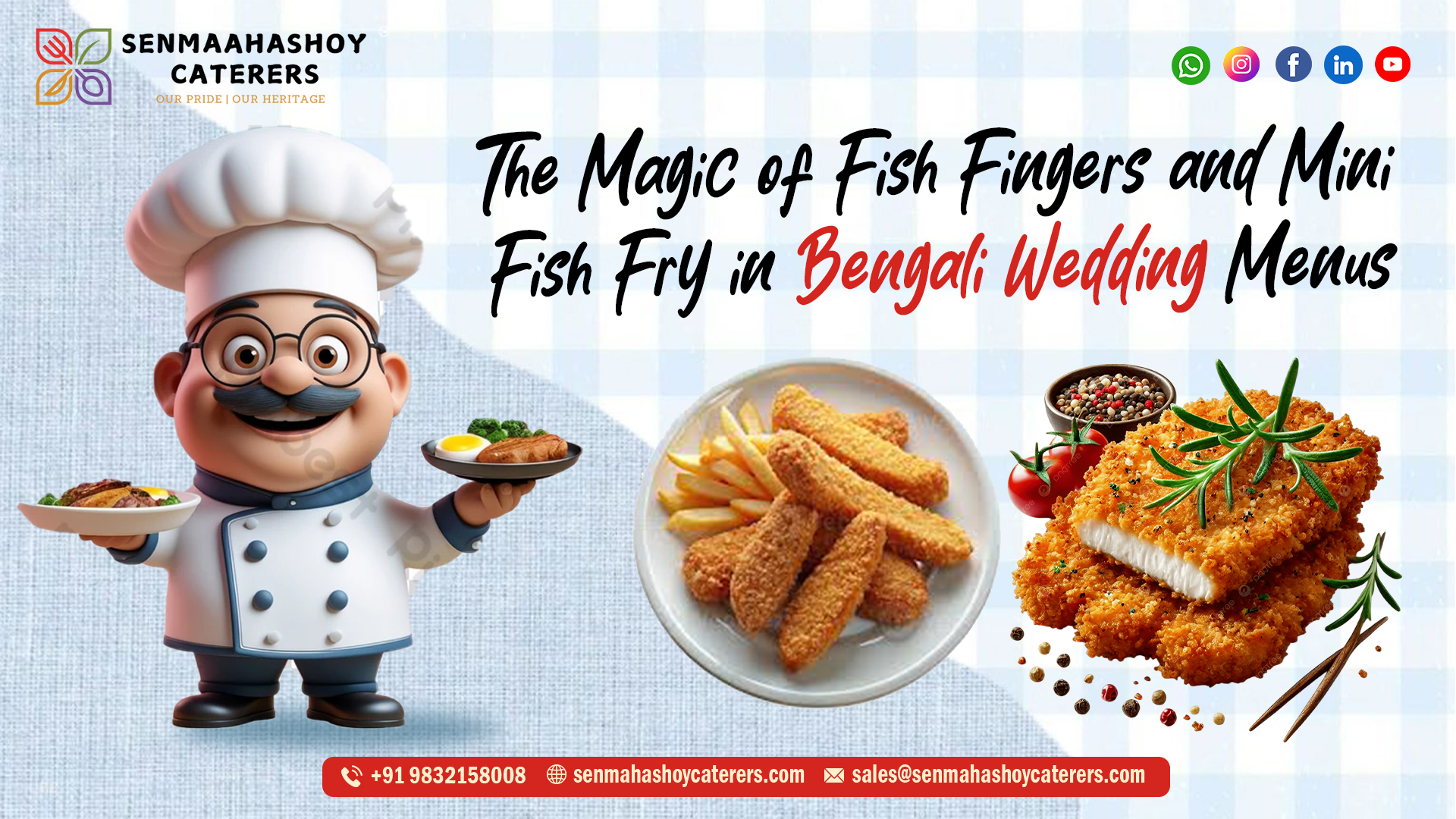 Fish Fingers & Fish Fry in Kolkata Wedding Catering